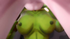 Female goblin hentai com uma rola no cu