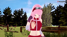 Hentai sakura naruto fodendo a xoxota da morena