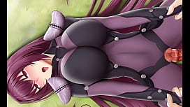 Scathach hentai comendo a esposa safada