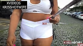 Sexy camel toe morena magrinha bucetuda fodendo com seu parceiro