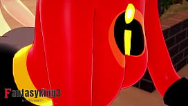 Violet parr pornô em HD morena cuzuda dando